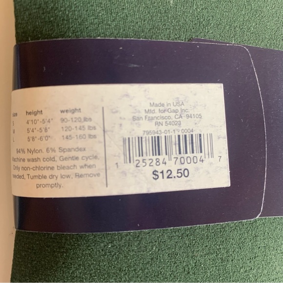 NEW GAP Green Tights Bundle of 2 - Picture 4 of 7